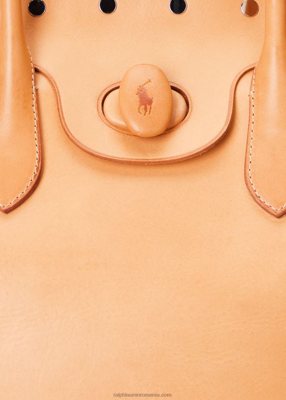 natural femei Ralph Lauren toc bellport mediu vachetta cu împânzire 046885215