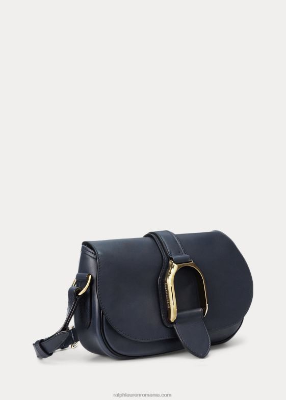 marina marina femei Ralph Lauren geantă de umăr din piele de vițel 046885285