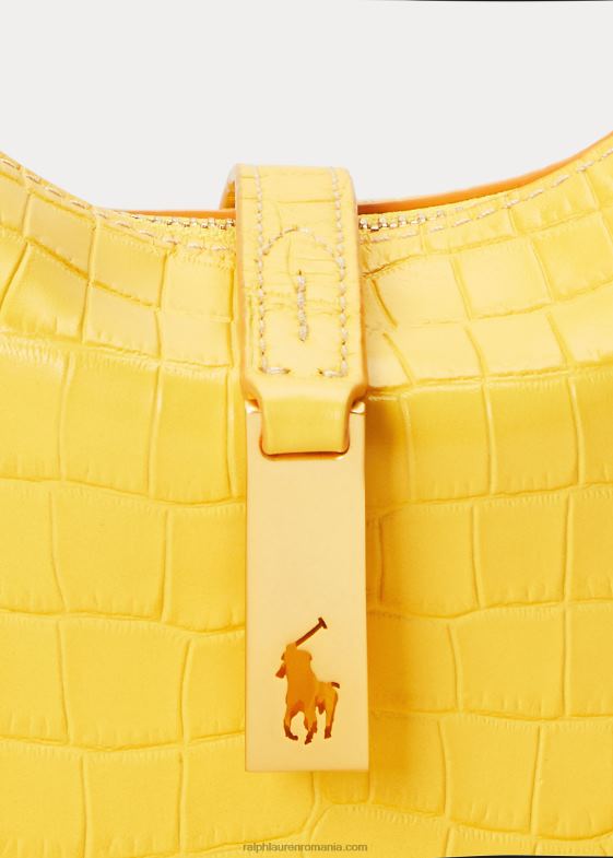 muştar femei Ralph Lauren geantă de umăr mini în relief polo id 046885137