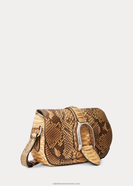 rl bronz femei Ralph Lauren geantă de umăr python welington 046885288