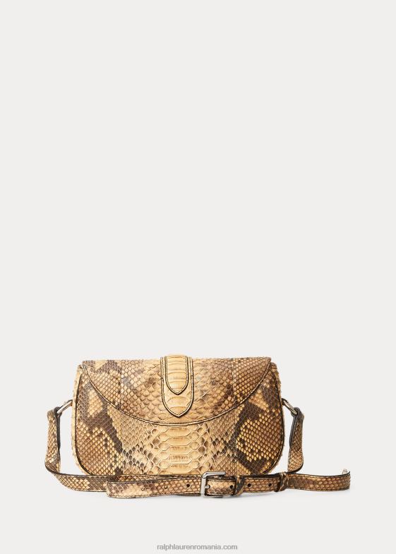 rl bronz femei Ralph Lauren geantă de umăr python welington 046885288