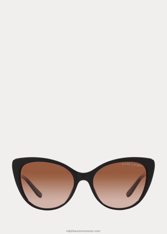 negru femei Ralph Lauren ochelari de soare etrier Kelly 046885604