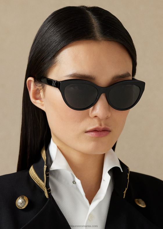 negru femei Ralph Lauren rl betty ochelari de soare 046889752