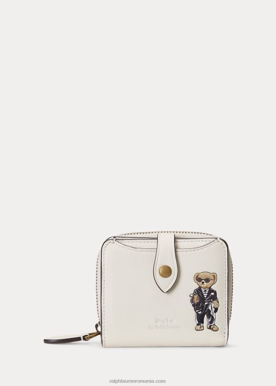 cremă femei Ralph Lauren portofel compact urs polo 046889733