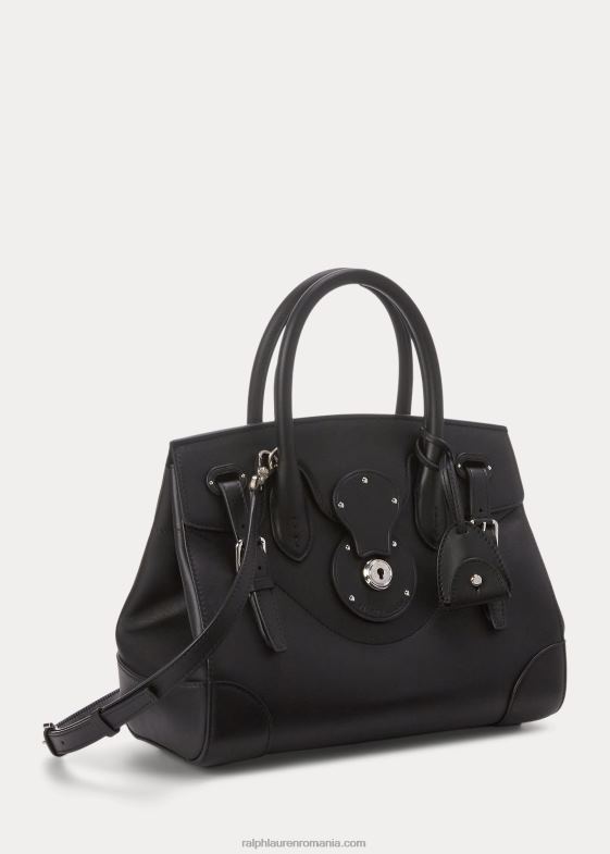 negru femei Ralph Lauren piele nappa moale Ricky 27 046885323