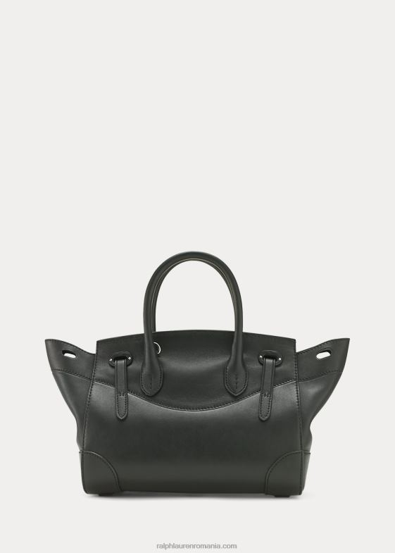 negru femei Ralph Lauren piele nappa moale Ricky 27 046885323