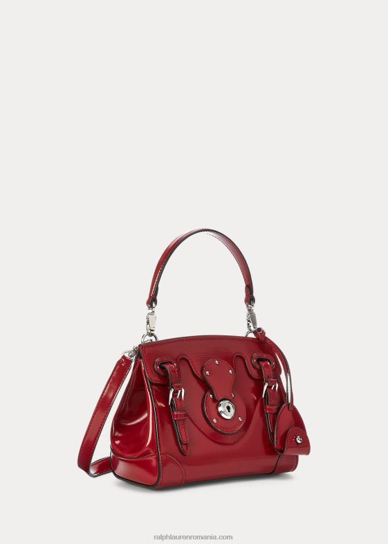 rosu intens femei Ralph Lauren piele de vițel moale Ricky 18 046885328