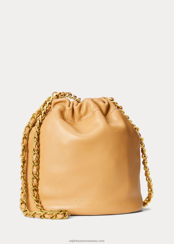 piele de bivol femei Ralph Lauren geantă medie Emmy din piele nappa 046885371