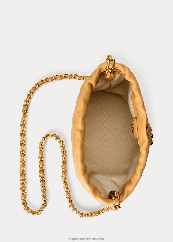 piele de bivol femei Ralph Lauren geantă medie Emmy din piele nappa 046885371