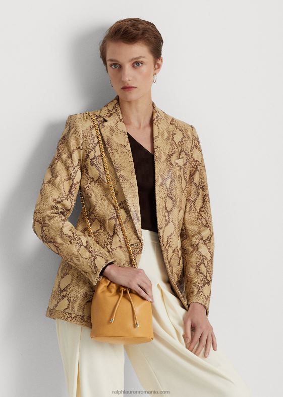 piele de bivol femei Ralph Lauren geantă medie Emmy din piele nappa 046885371