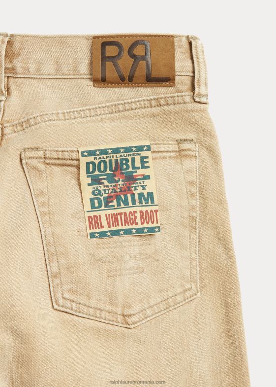 bronzat femei Ralph Lauren blugi vintage cizme bronz 046883626
