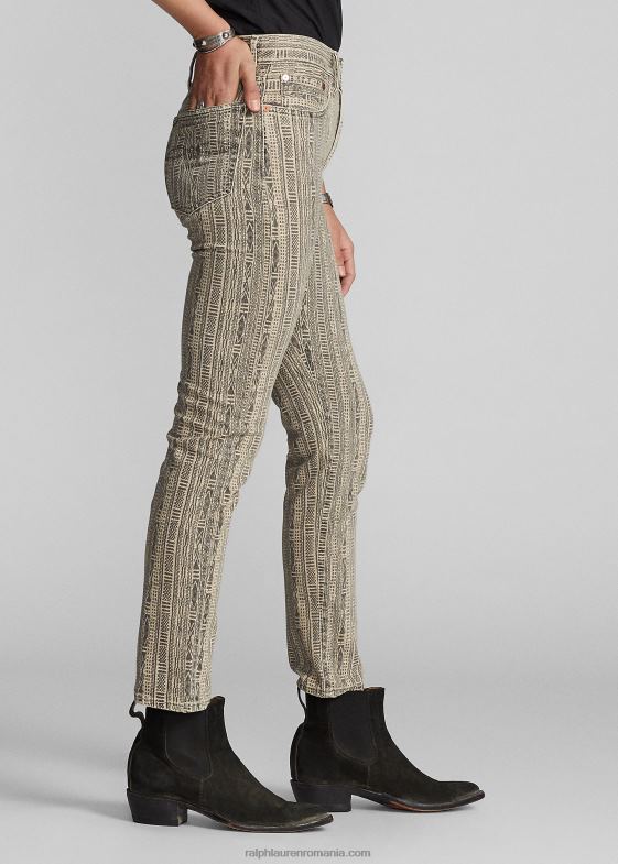 natural femei Ralph Lauren blugi natural vintage cu ajustare dreaptă 046883630