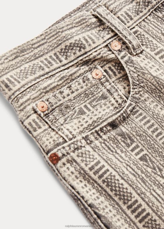 natural femei Ralph Lauren blugi natural vintage cu ajustare dreaptă 046883630