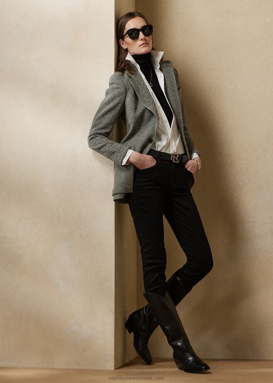 negru clar femei Ralph Lauren 105 blugi țigară 046883585