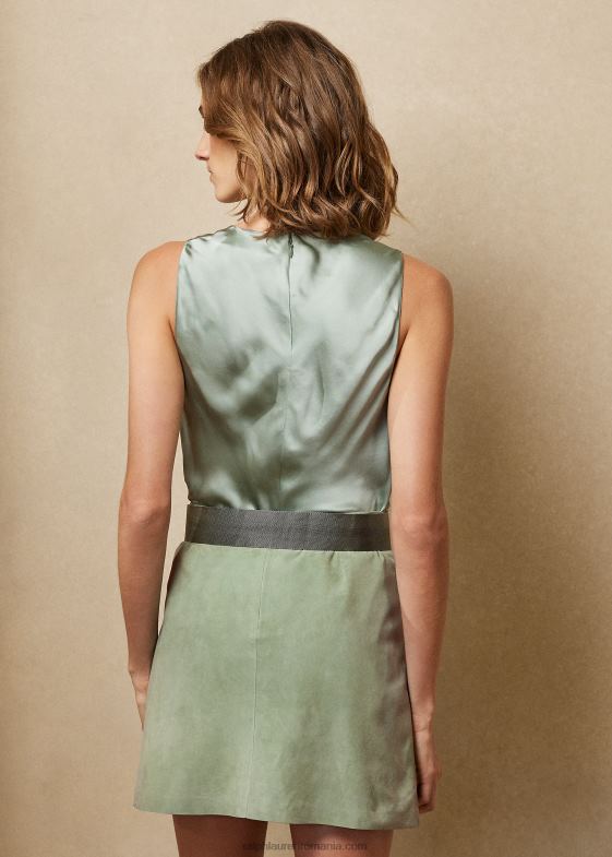 salvie de primăvară femei Ralph Lauren bluză din satin spălat gwinnett 046889265