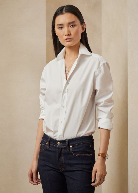 alb femei Ralph Lauren cămașă prietenul adrien 046889133