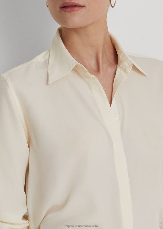 crema de mascarpone femei Ralph Lauren cămașă din crep 046884169