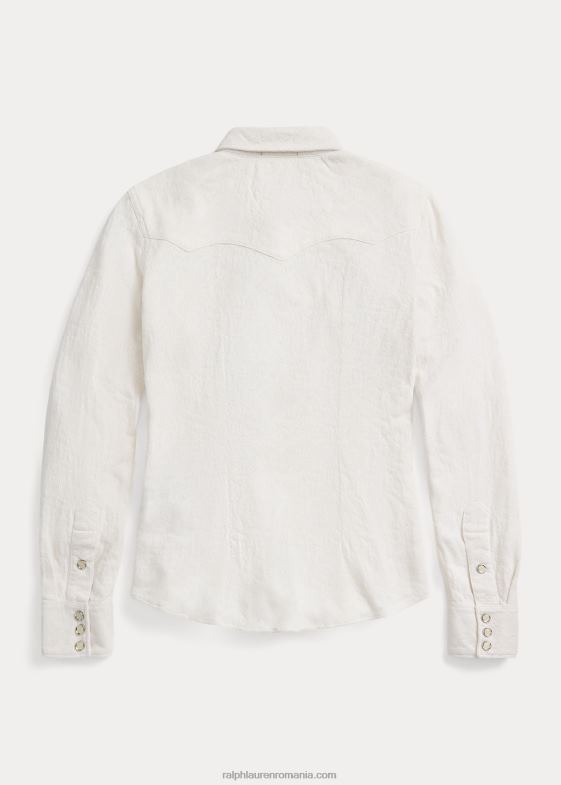 crema tonale femei Ralph Lauren cămașă vestică din tricot jacquard 046883613