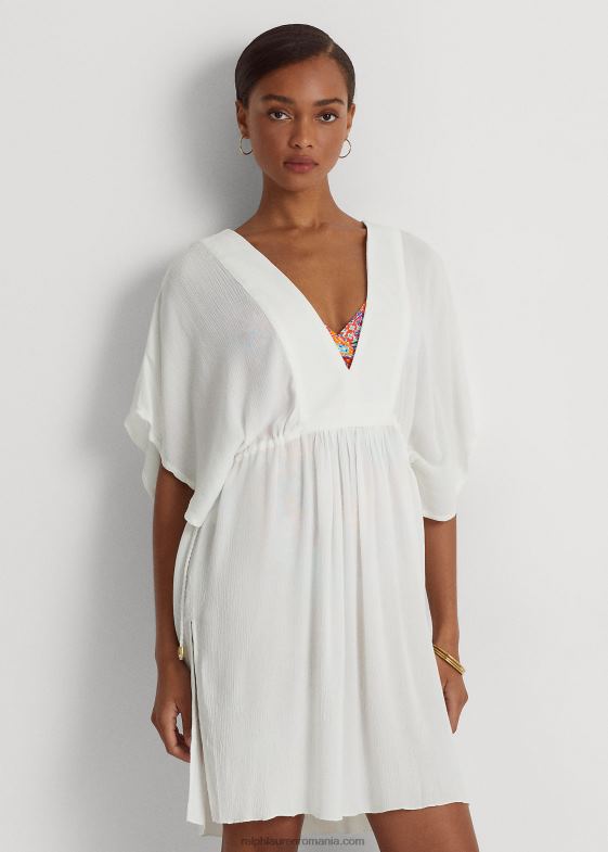 alb femei Ralph Lauren acoperirea tunicii 046884181