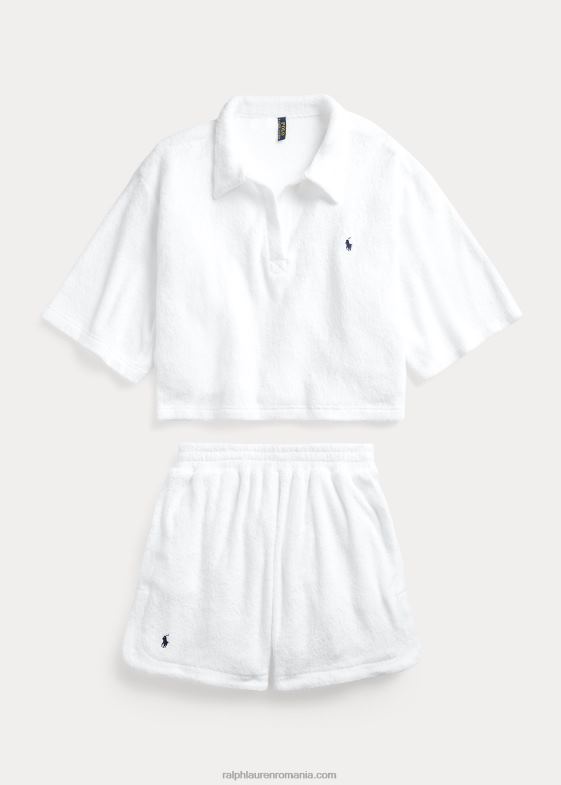 femei Ralph Lauren tricou polo și set scurt de acoperire 046883291
