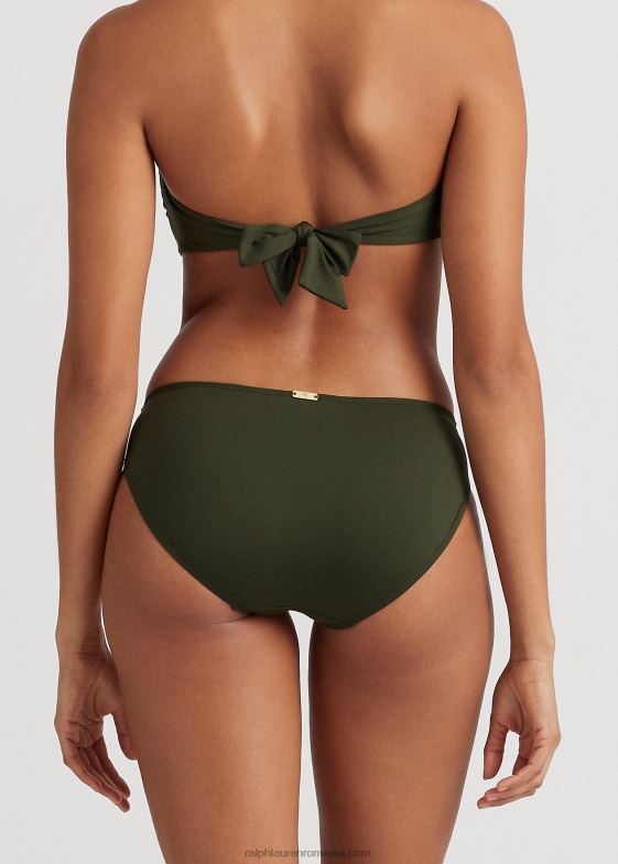 măsline femei Ralph Lauren fund de bikini hipster solid 046884146