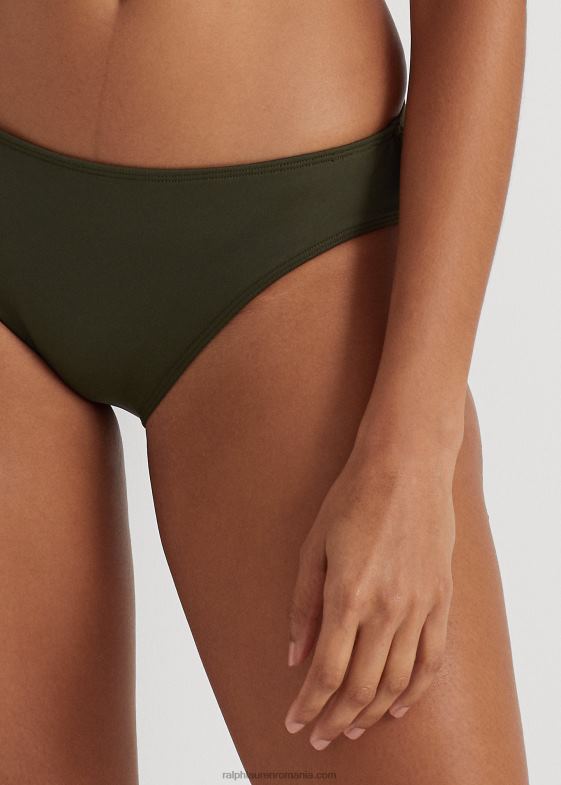 măsline femei Ralph Lauren fund de bikini hipster solid 046884146