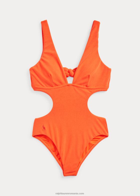 mac femei Ralph Lauren decupaj decolteu în V dintr-o singură bucată 046883294