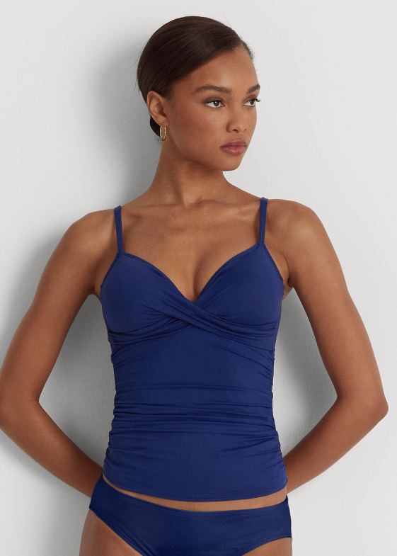safir femei Ralph Lauren surplice tankini 046884213
