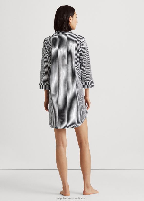 marina femei Ralph Lauren cămașă de dormit din bumbac 046884243