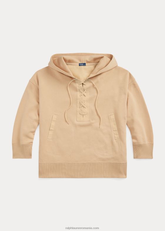 Duna de nisip femei Ralph Lauren hanorac oversize din lână cu șireturi 046883208