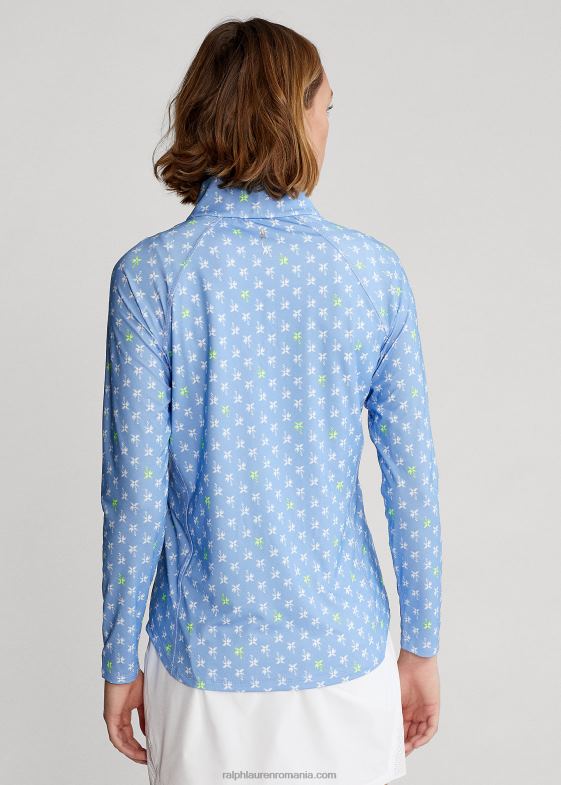 femei Ralph Lauren pulover din jerse cu fermoar sfert 046889497