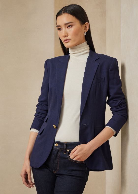 marina femei Ralph Lauren geaca parker din lana stretch 046883442