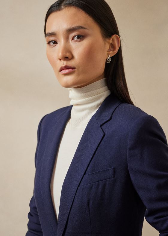 marina femei Ralph Lauren geaca parker din lana stretch 046883442