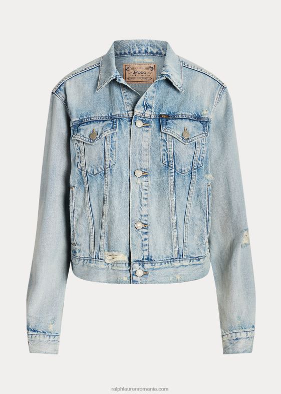 spălarea cavei femei Ralph Lauren geacă de camion de blugi 046882981