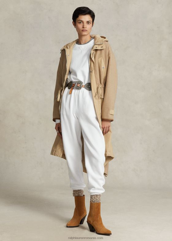 alb femei Ralph Lauren pantalon atletic fleece 046889102