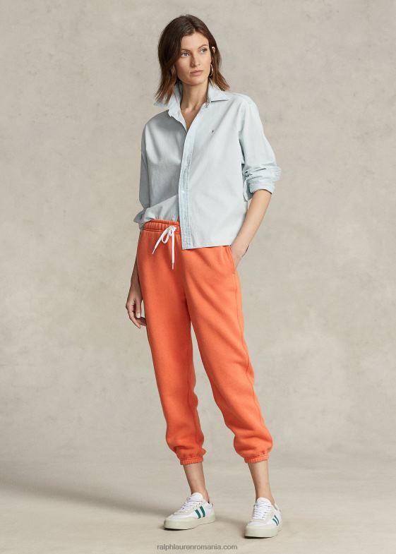 cerul apusului femei Ralph Lauren pantalon atletic fleece 046889104