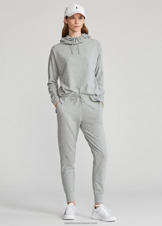 erica gri deschis femei Ralph Lauren jogger de tricou 046883733