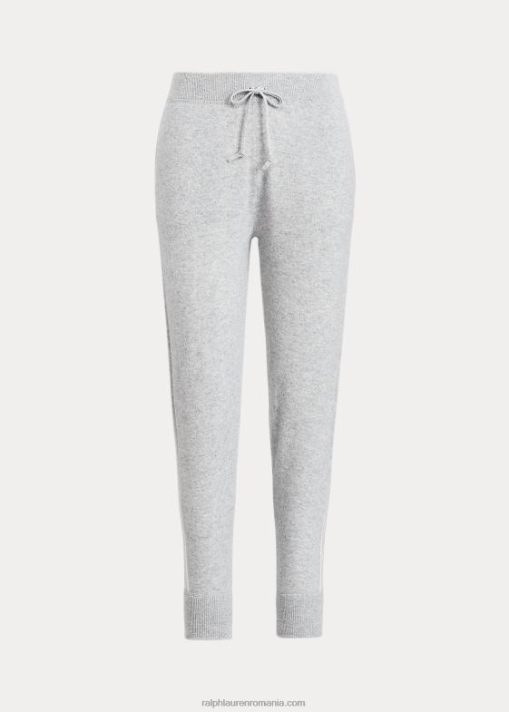 femei Ralph Lauren pantalon jogger din cașmir lavabil 046883760