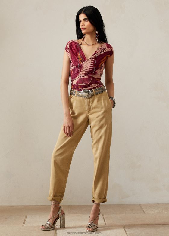 exercițiu militar femei Ralph Lauren pantalon chino garnizoană 046889334