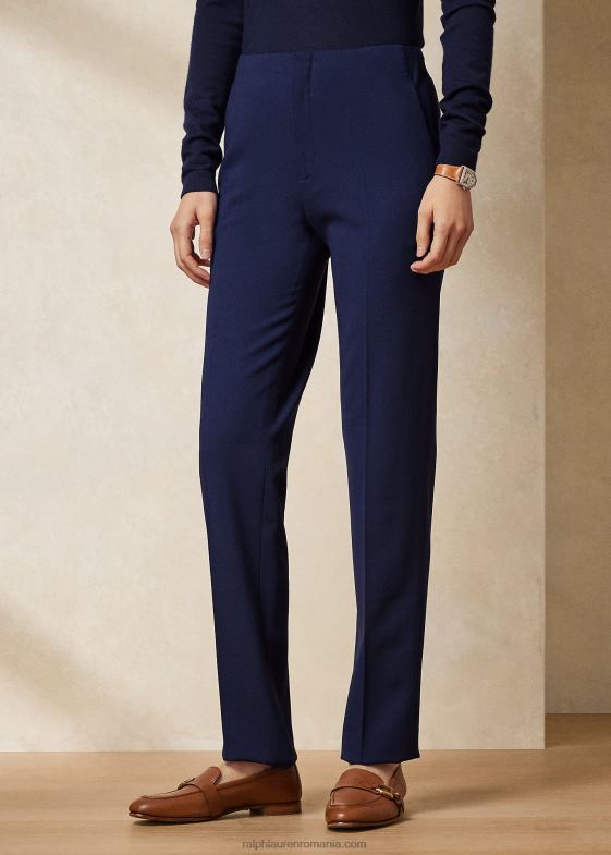 marina femei Ralph Lauren pantalon simone din lana virgina 046883588