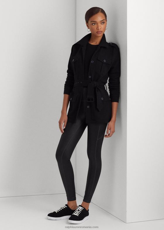 negru femei Ralph Lauren jambiere din jerseu imbracat 046884170