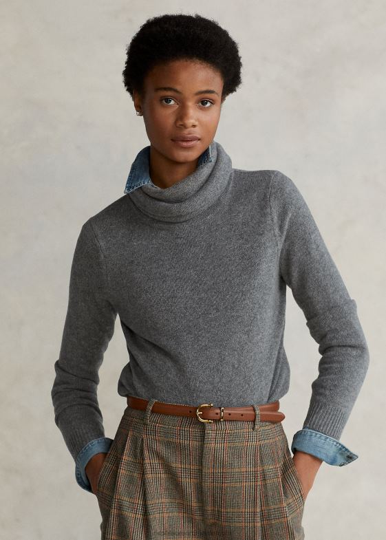 femei Ralph Lauren guler de cașmir 046889487