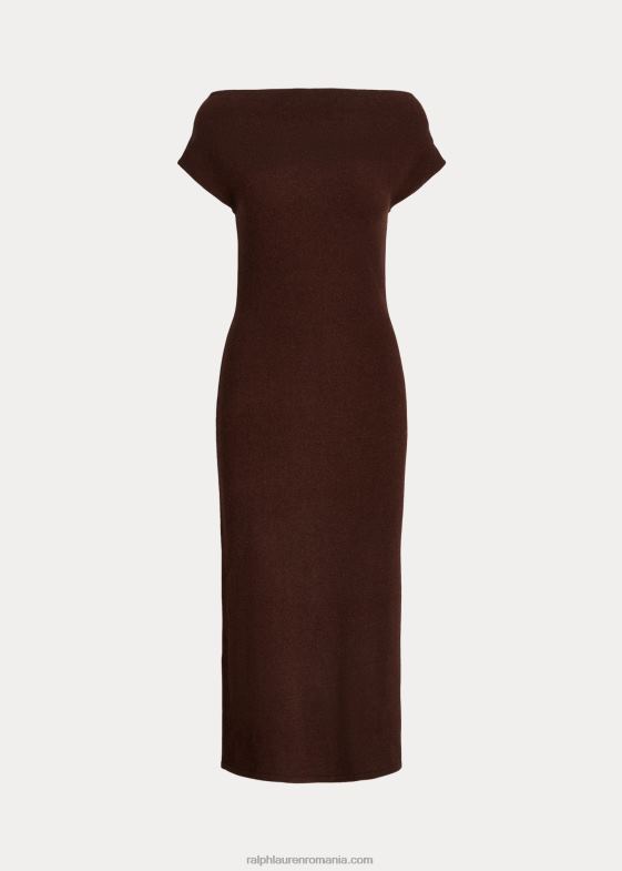 cedru erica femei Ralph Lauren rochie pulover de cașmir cu decolteu drept 046889202