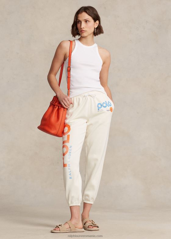 alb femei Ralph Lauren maiou din bumbac cu nervuri 046882869