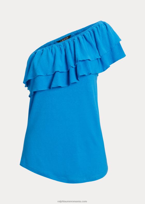 ocean de flăcări femei Ralph Lauren top din jerseu cu un singur umăr 046883877