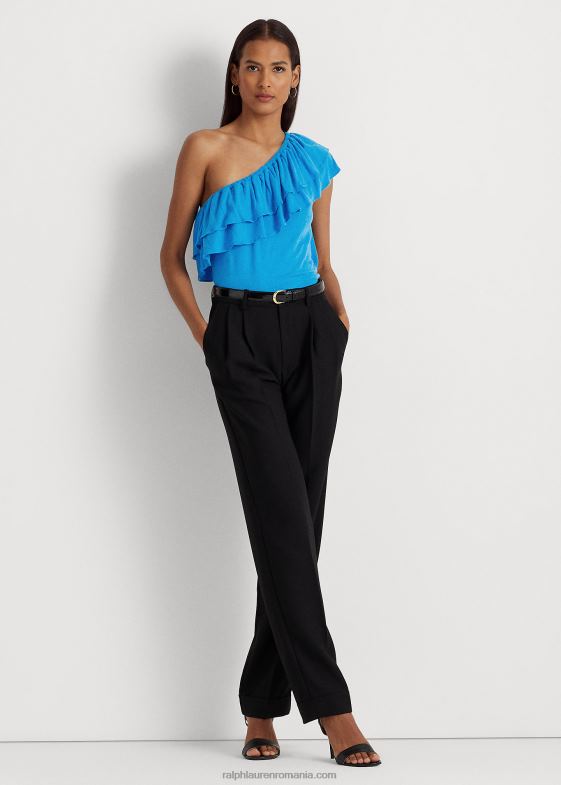 ocean de flăcări femei Ralph Lauren top din jerseu cu un singur umăr 046883877
