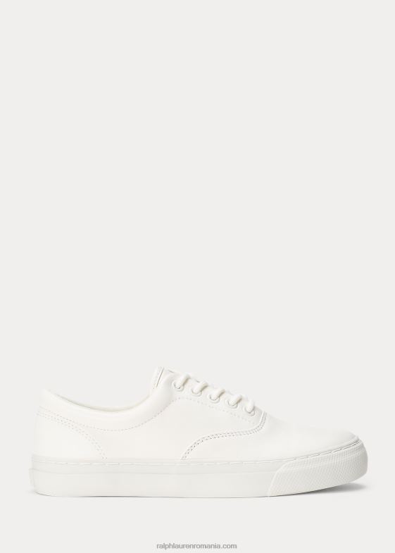 alb femei Ralph Lauren adidași din piele Bryn 046885111