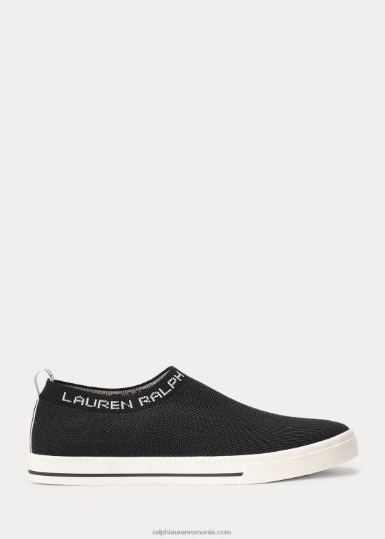 negru femei Ralph Lauren adidasi slip-on jordyn 046885087