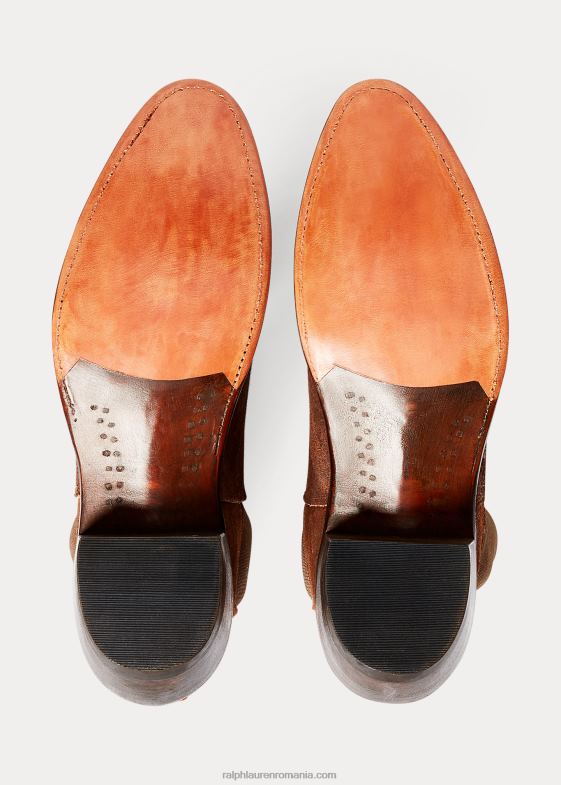 aur de toamnă femei Ralph Lauren cizme din piele intoarsa chelsea plainview 046889710