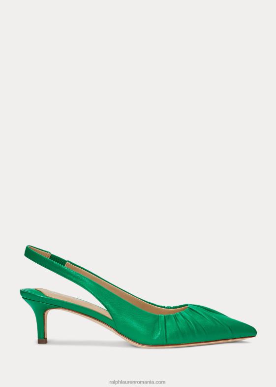 frunza de palmier femei Ralph Lauren Pompă cu slingback din piele nappa lolah 046885034